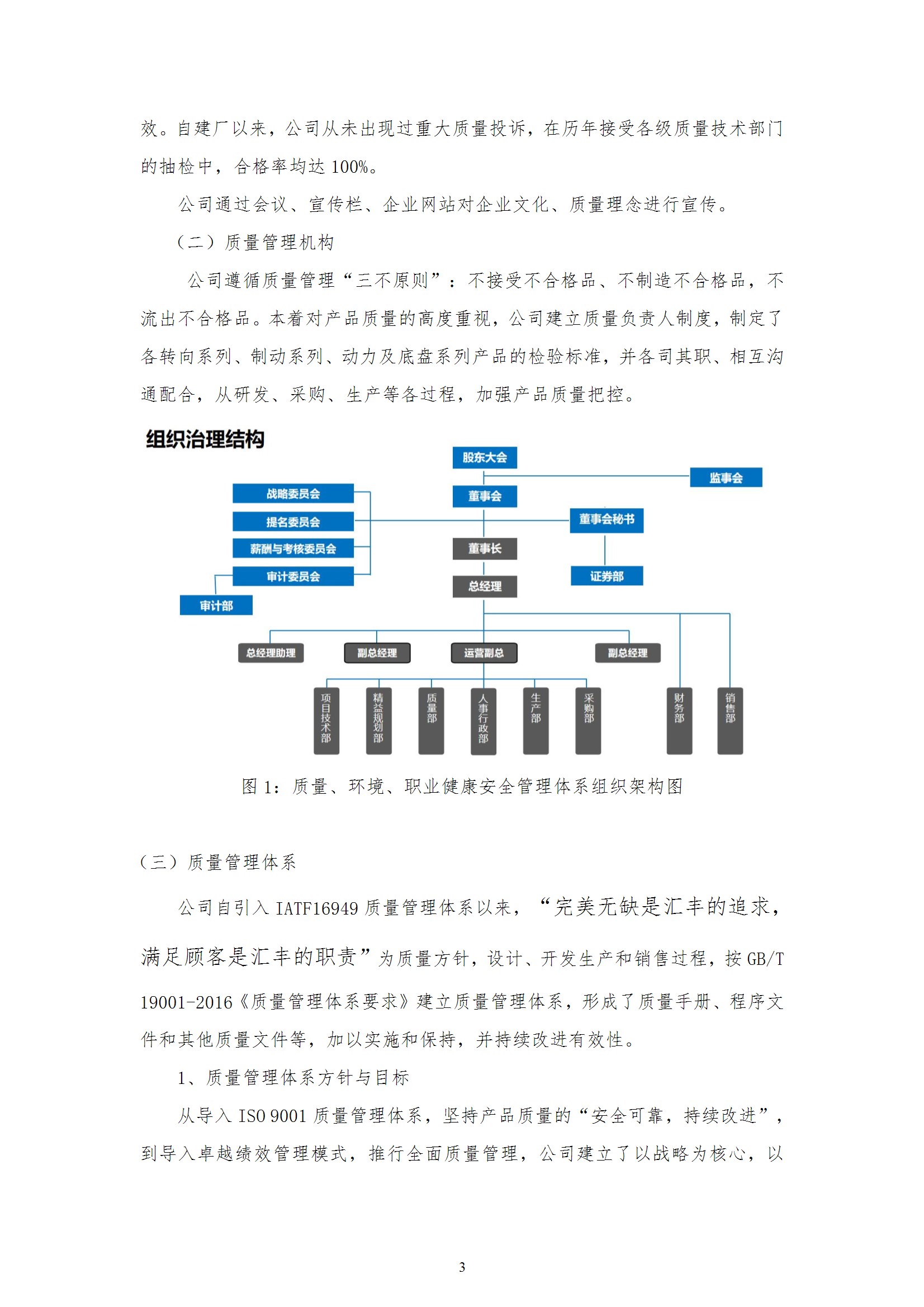 质量诚信报告